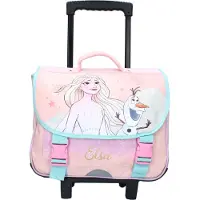 Disney Vadobag Cartable Frozen II It's All Magic aussi tractable comme trolley Pink One Size