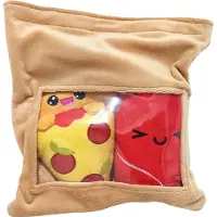 Joy toy Maskotki Yummis Together 2-pack: Pizza i Cola w Torebce na Wynos 21 cm