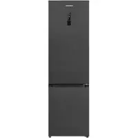 Heinner HCNF-HM377INVDGHC Réfrigérateur-congélateur 377L, No Frost, écran tactile, gris foncé