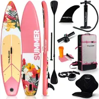 Thunder Viosa 320 Stand Up Paddle Board 320 x 75 x 15 cm Rose Jaune 150 kg