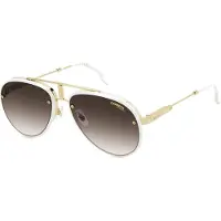 Carrera Lunettes de Soleil GLORY 58/17/145 Gold ivory Metal frames UNISEX GLORY