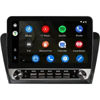 AWESAFE Radio Android 4+64GB pour Skoda Octavia à partir de 2013 Navi avec boutons Carplay 4G LTE Bluetooth RDS WIFI DSP GPS DAB+