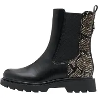 Tamaris Chelsea Boots beige / noir