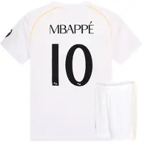 Real Madrid Kylian Mbappé Maillot Domicile Enfants - Taille 128 - 2025/2026 - Merchandise Officiel Fan - Real Fanshop