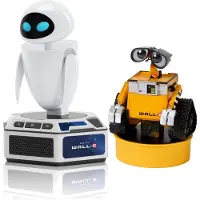 Robosen Wall-E Mini Robot Interactif Pack de 2 Wall-E & Eve *Version Anglaise*