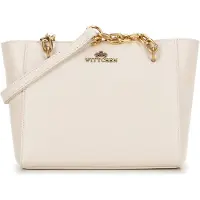 WITTCHEN Sac à main de la collection Elegance en cuir naturel avec anses en chaîne