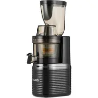 4Swiss Extracteur de jus BM202 - Extracteur à froid électrique pour fruits et légumes, goulotte XXL, sans BPA, silencieux