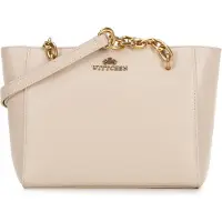 WITTCHEN Sac à main de la collection Elegance en cuir naturel avec anses en chaîne