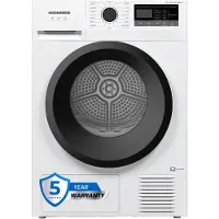 Heinner HHPD-M8N13PBKE++ Sèche-linge avec pompe à chaleur, 8 kg, 16 programmes, écran LED, E