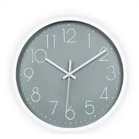 Sensahome Horloge murale - design minimaliste - mouvement silencieux - diamètre 30 cm - TM20050-4