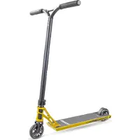 Madd Gear MGP MGX 550 Stunt-Scooter, pont en aluminium doré, 52 cm × 14 cm, roues de 110 mm et roulements à billes ABEC 11