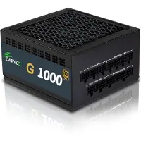 Evolveo G1000 PCIe 5.0, 1000W, ATX 3.0, 80+ GOLD, 90% d'efficacité, aPFC, ventilateur 140mm, au détail