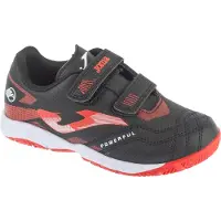 Joma Powerful Jr 2501 INV POJW2501INV, Chaussures d'intérieur, pour garçons, Noir