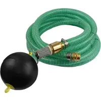KLASEBO Kit d'Aspiration Flottant 1 Pouce, 4m - Pour Bassin, Piscine et Jardin