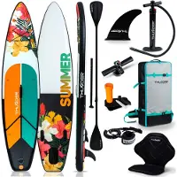 Thunder Nox 320 Stand Up Paddle Board 320 x 75 x 15 cm Orange Blanc 150 kg