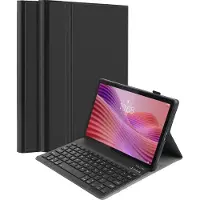 Cazy Housse pour Tablette avec Clavier compatible avec Lenovo Yoga Tab - Étui Clavier Bluetooth QWERTY - Noir