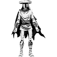 NECA Teenage Mutant Ninja Turtles Elite Foot Ninja Guard Figure 18 Cm Blanc