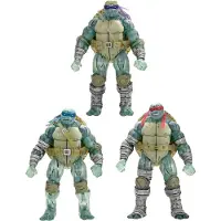 NECA Teenage Mutant Ninja Turtles Ronin The Last 3 Pack Ghost Brothers Action Figure 18 Cm Vert
