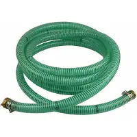 KLASEBO 1"/25mm Tuyau d'aspiration et de pression avec embout de tuyau 1" AG + raccord 1" IG 2/3 7m