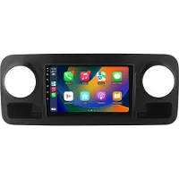 AWESAFE Radio Android 64GB pour Mercedes Sprinter 907 2018-2020 Carplay Navi commandes au volant Bluetooth RDS WIFI DSP GPS DAB