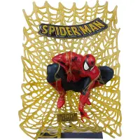 Mcfarlane Toys Marvel Gold Collection Spider-man #1 Edition Label Pvc Statue 1/6 15 Cm Jaune