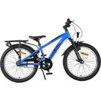 Volare Vélo enfant Cross - Garçons - 20 pouces - Bleu - 3 vitesses (Shimano Nexus) avec fourche à suspension