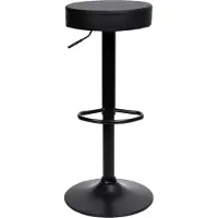 EHokery Chaise de bar Hoker Jimi Black, pivotante, réglable en hauteur