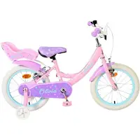Volare Vélo enfant Olivia - Fille - 16 pouces - Rose - Deux freins à main