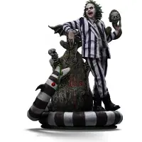 Iron Studios Beetlejuice Art Scale 1/10 19 Cm Figure Gris