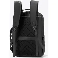 WITTCHEN Homme Sac à dos d'avion multifonctions 2-en-1, noir, polyester