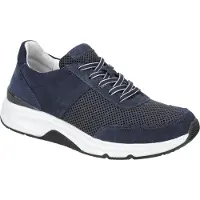 Gabor Rollingsoft ROLLINGSOFT Chaussures dames - Chaussures basses à lacets sportives bleues Loisirs NEUF