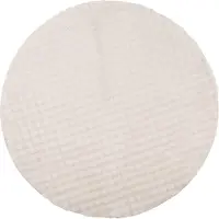 vidaXL Tapis ronds HUARTE Beige Ø 120 CM Polyester