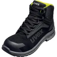 Uvex Chaussures de sécurité 2 trend S3S bottes à lacets noir/jaune 42