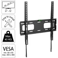 Hama FlashStar TV support mural FIX jusqu'à 75" noir