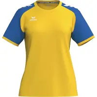 Erima Maillot Wings à manches courtes jaune/nouveau bleu royal