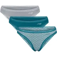 Sloggi String ' Blue GO Crush ' turquoise / gris / vert