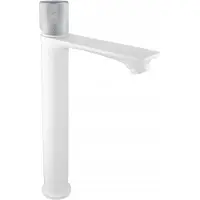 Mexen Royo Mélangeur lavabo One, haut, blanc / chrome (72211-22)