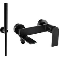Mexen Zero SET mitigeur bain avec accessoires R70, noir (7113R70-70)