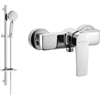 Mexen Lynx DQ40 mitigeur de douche avec accessoires, chrome (74594DQ40-00)