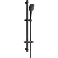 Mexen Ensemble de douche coulissante DQ62, noir (785624581-70)