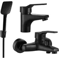 Mexen Caro R62 SET mitigeur bain et lavabo, noir (746603R62-70)
