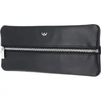 Golden Head Cuir trousse à crayons Frankfurt Stifteetui 6812 Schwarz noir