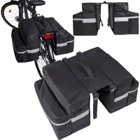 Fit4Med | Sac électrique - Noir - 26l - 35x12x30 Cm - Eléments réfléchissants - Double Comores