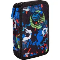 CoolPack Trousse à crayons équipée - JUMPER 2 - Bleu Football