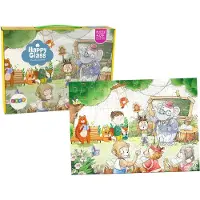 Leantoys Puzzle Ecole des animaux 100 pièces