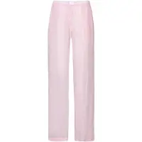 Mey Pantalon de pyjama rose clair / blanc