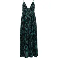 Protest Cila Sleeveless Long Dress Bleu S Femme