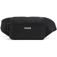 HUGO Sacs banane 'EVERETT' noir / blanc