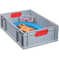 Allit ProfiPlus Aufbewahrungsbox grau 40,0 x 60,0 x 12,0 cm
