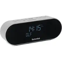 Technisat DIGITRADIO 53 BT | DAB+ & FM Radio-réveil premium avec réveil